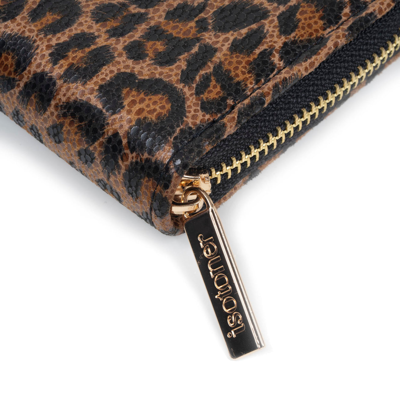Cartera Mujer cremallera Leopardo