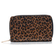 Cartera Mujer cremallera Leopardo