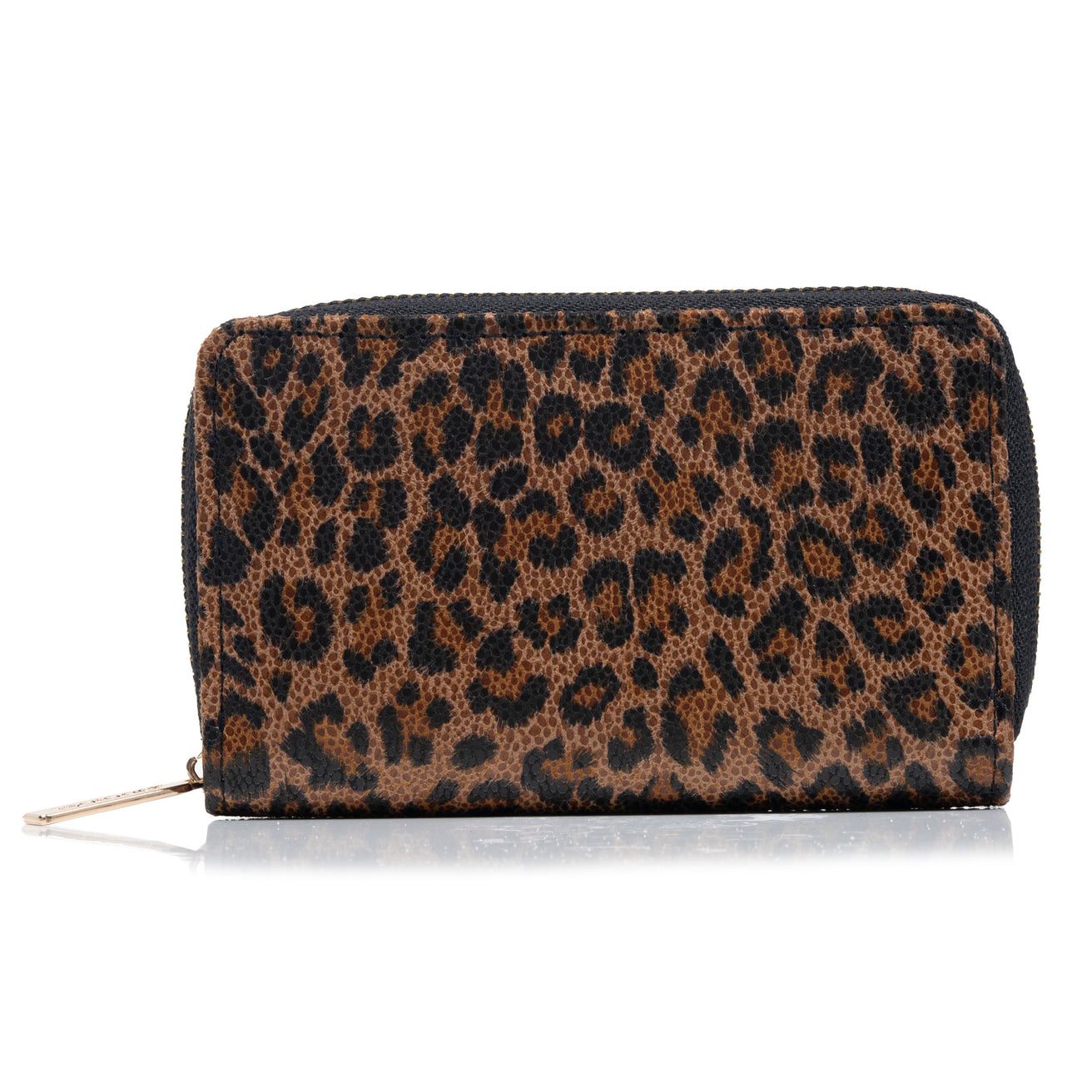 Cartera Mujer cremallera Leopardo