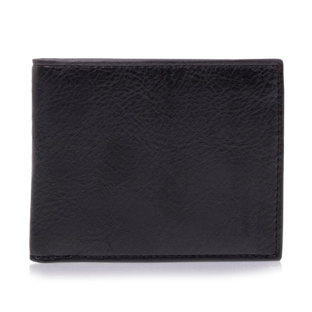 Cartera Hombre con bolsillo a presión Negro - Isotoner