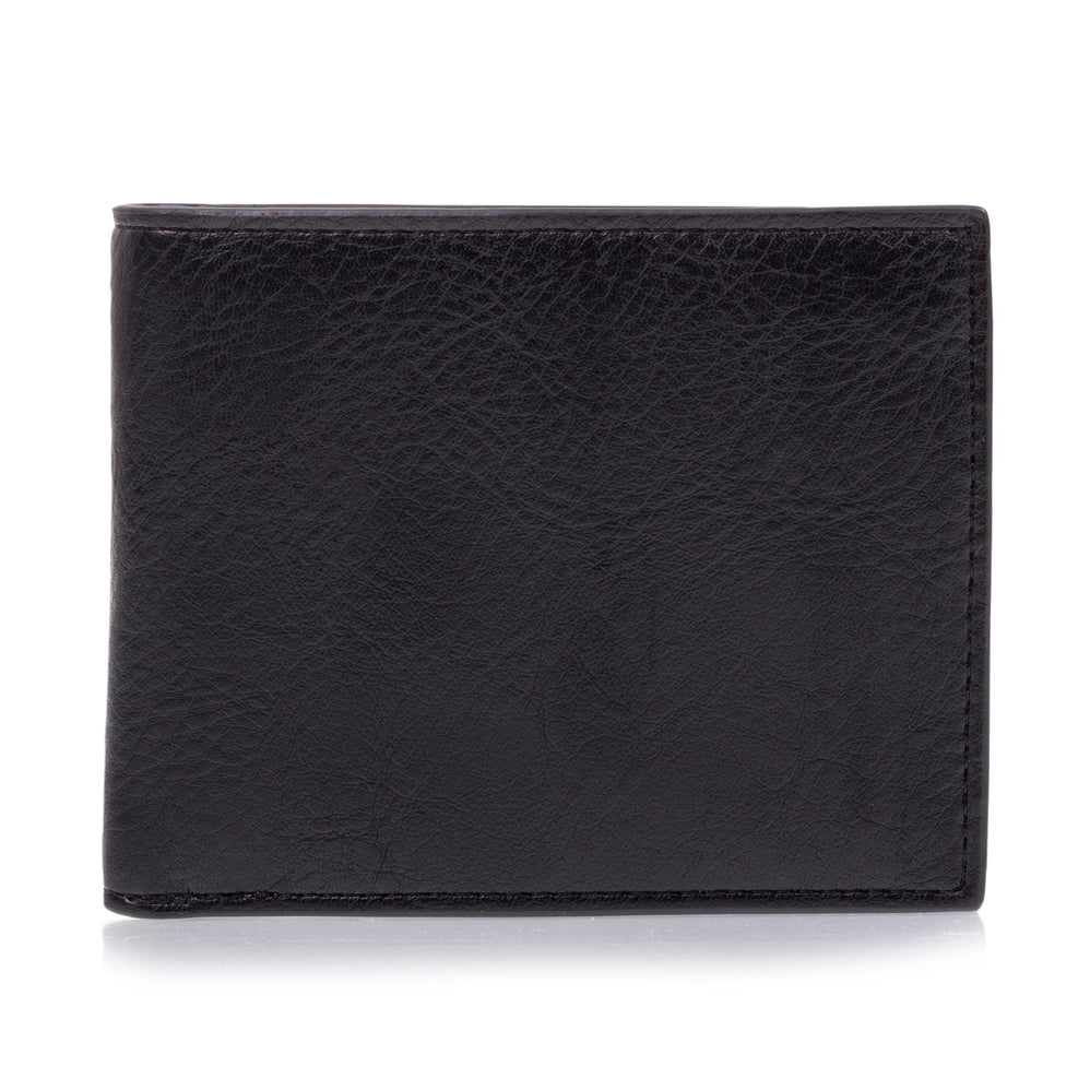 Cartera Hombre con bolsillo a presión Negro - Isotoner