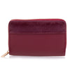 Cartera Mujer cremallera Negro rouge Isotoner