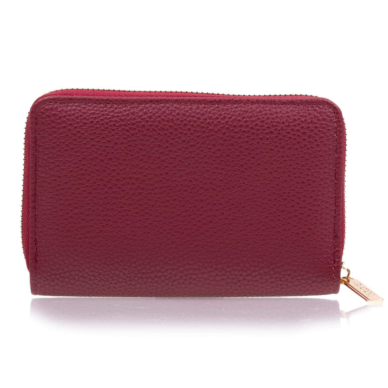 Cartera Mujer cremallera Rojo