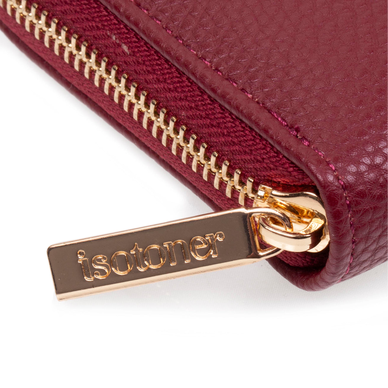 Cartera Mujer cremallera Rojo