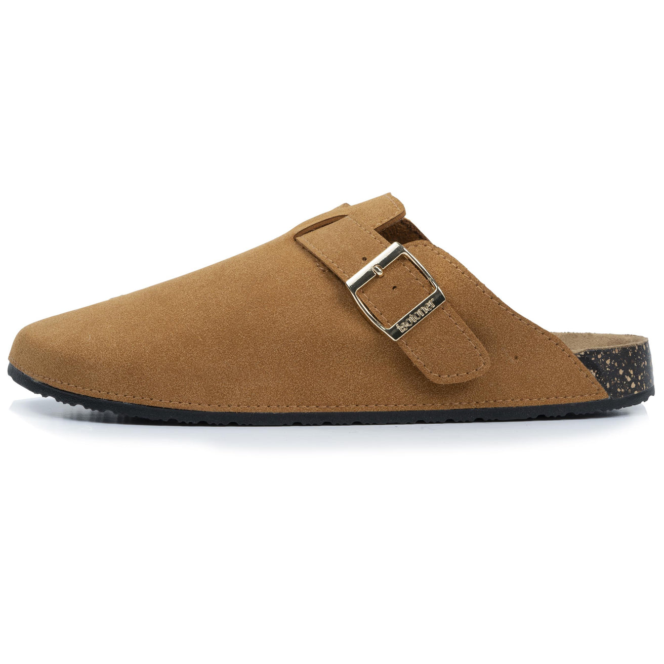 Zuecos Mujer Camel