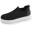 Tenis Mujer slip-on plataforma Negro