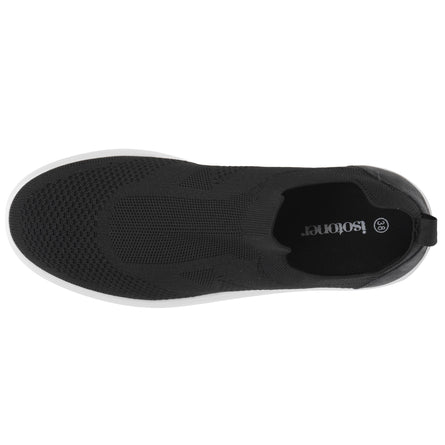Tenis Mujer slip-on plataforma Negro - Isotoner