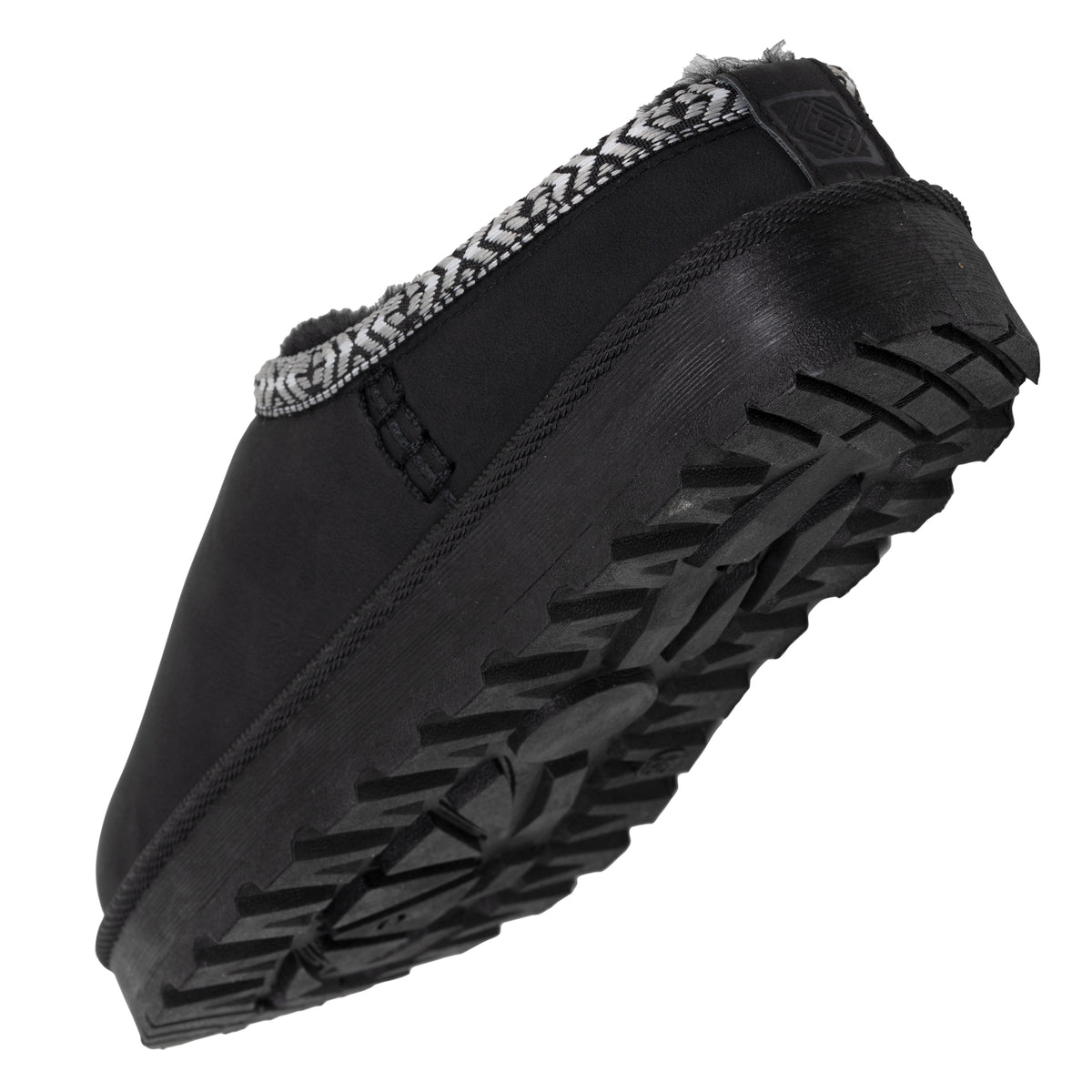 Zuecos Cozy Mujer forrados Negro