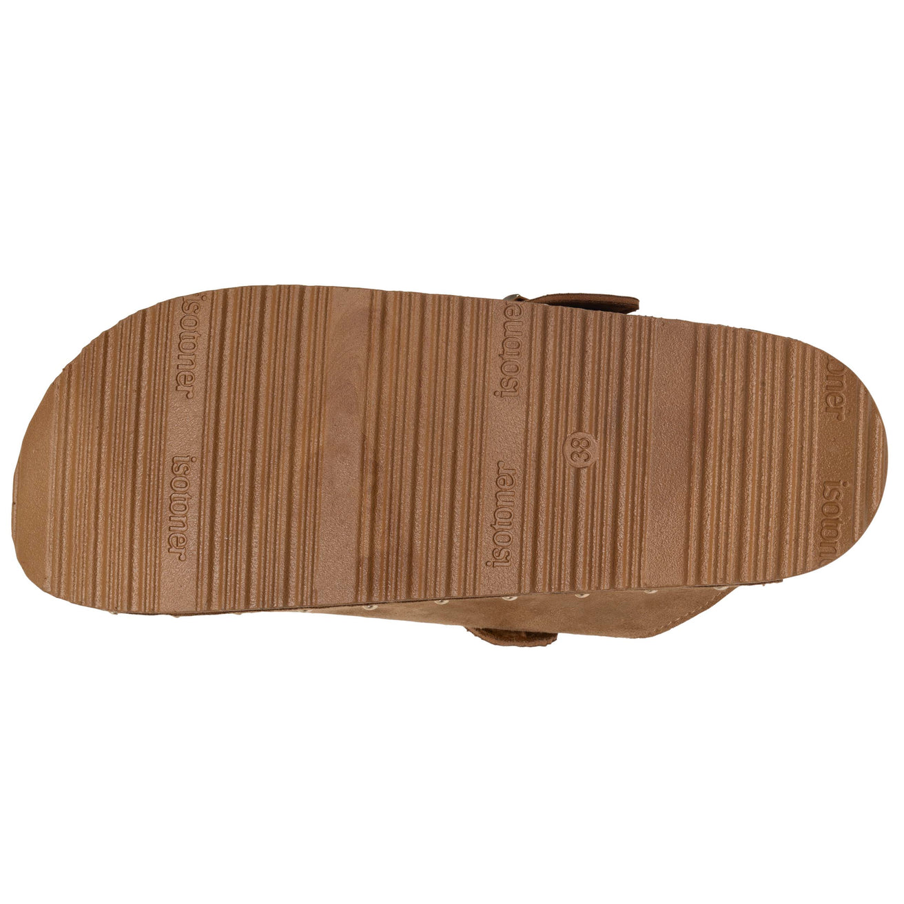 Zuecos Mujer forro Camel tachuelas