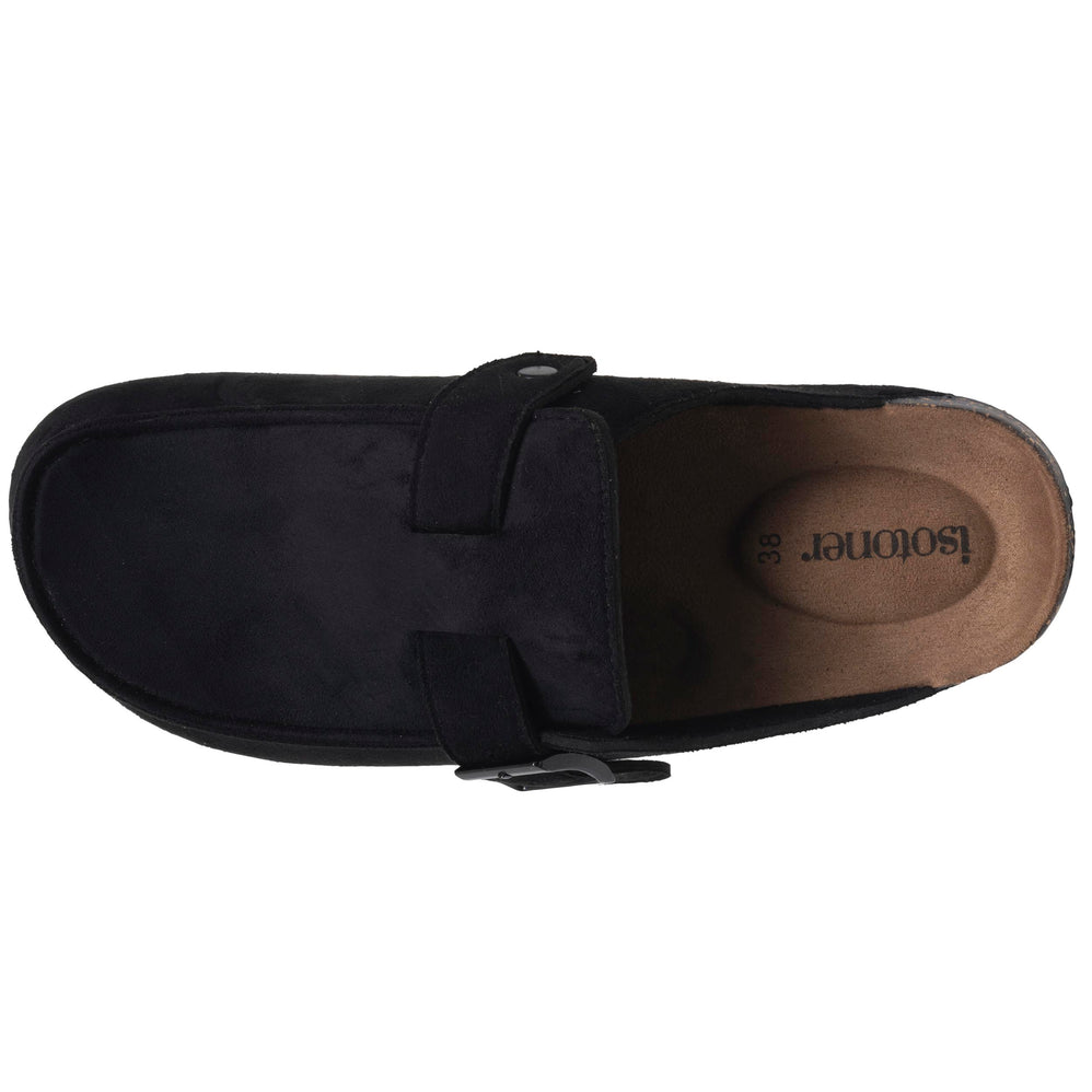 Zuecos Mocasines Mujer Negro - Isotoner