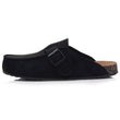 Zuecos Mocasines Mujer Negro