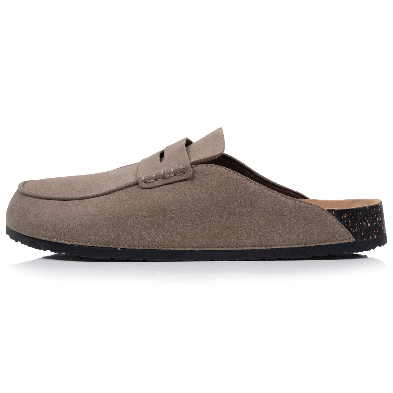 Zuecos Mocasínes Hombre Topo