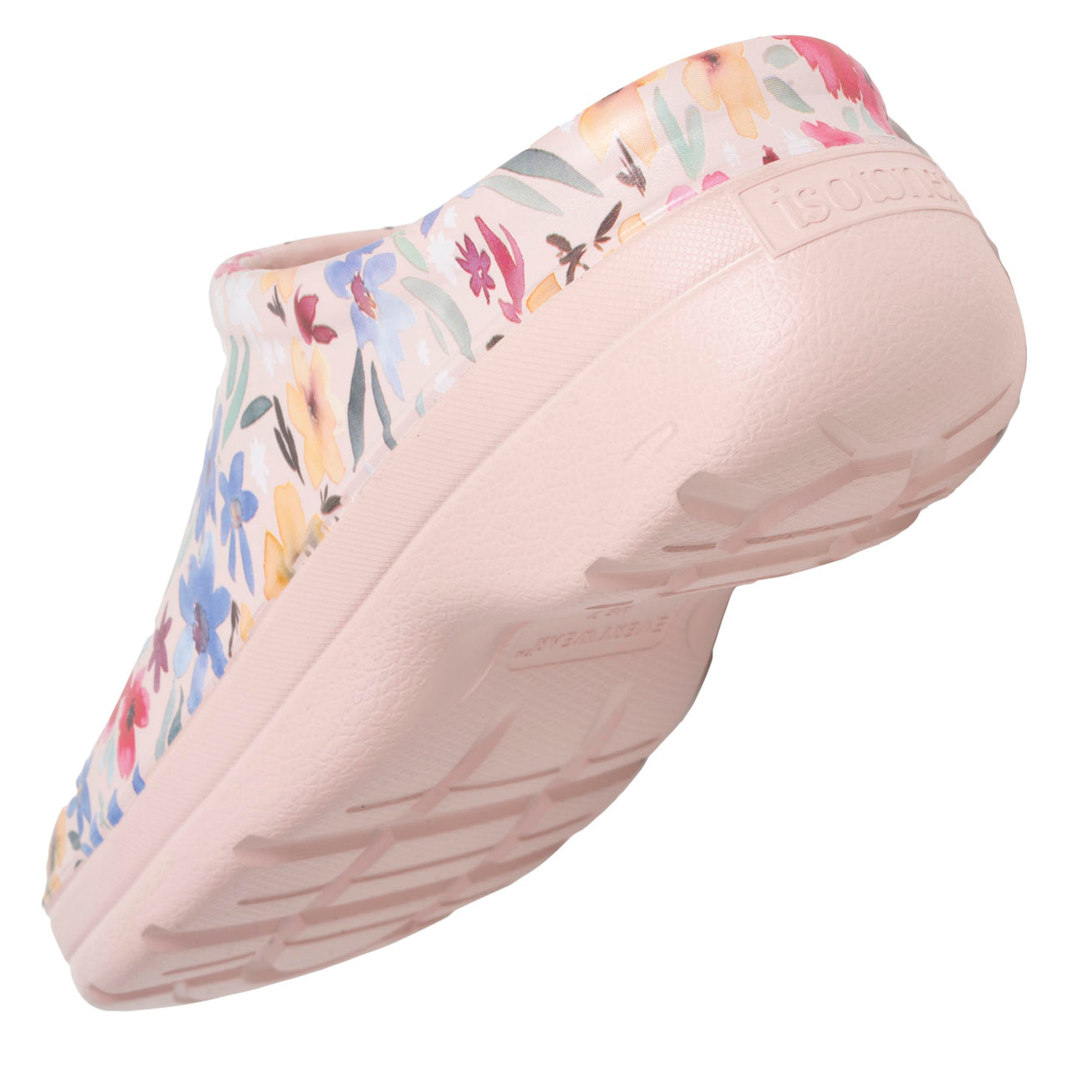 Zuecos de jardín para Mujer en estampado floral Rosa