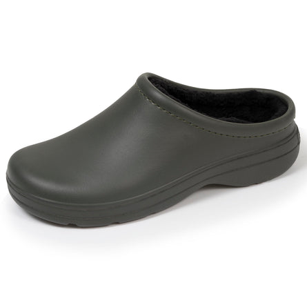 Zuecos de jardín Hombre forro Caqui - Isotoner
