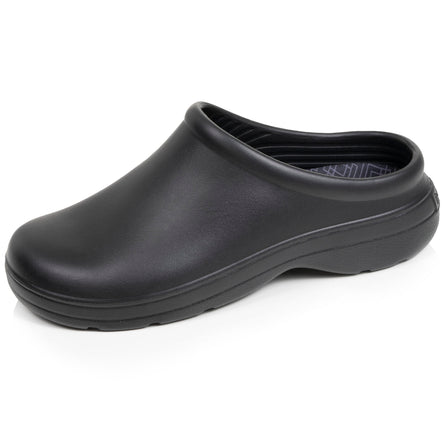 Zuecos de jardín Hombre Negro plantilla logo - Isotoner