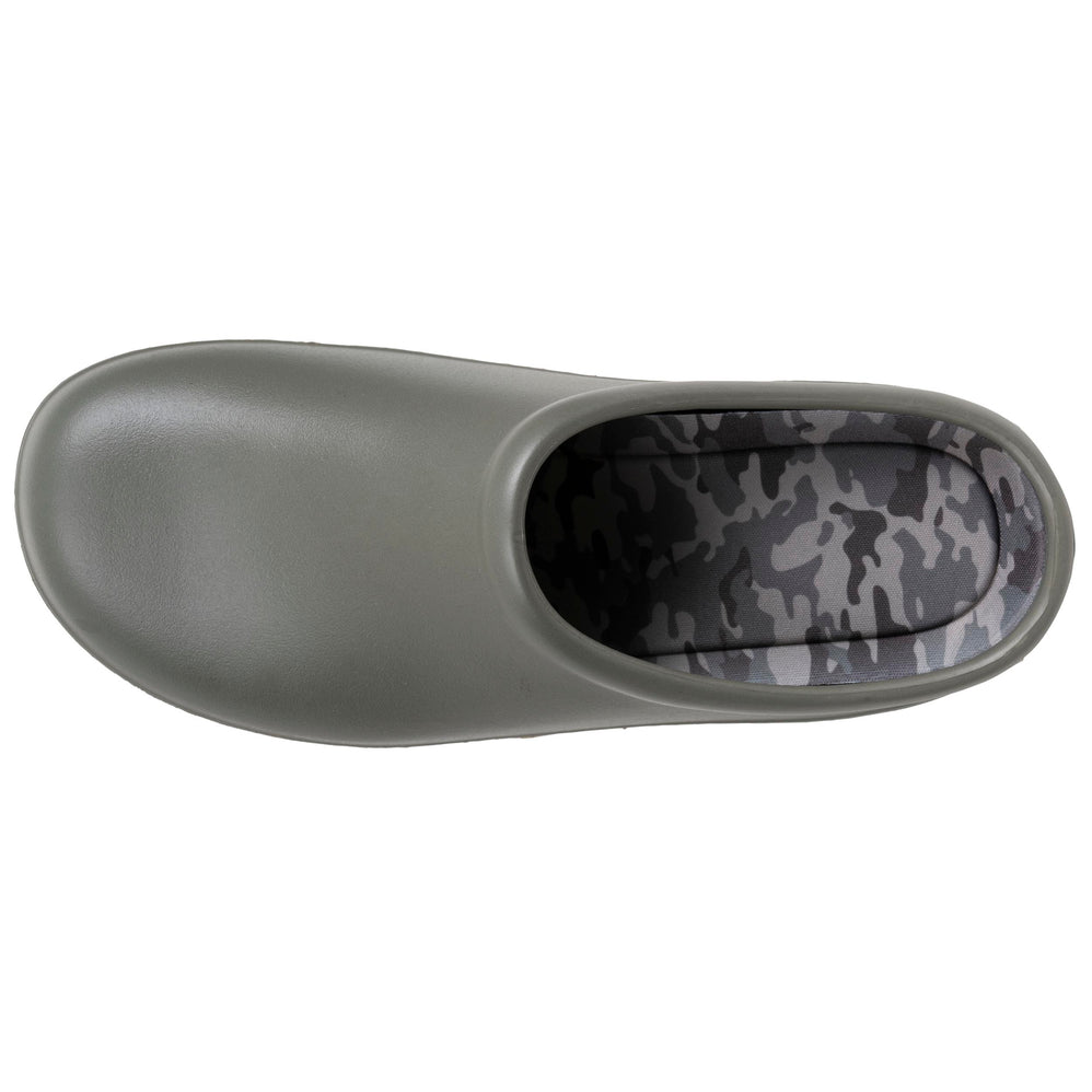 Zuecos de jardín Hombre Caqui interior camuflaje  - Isotoner