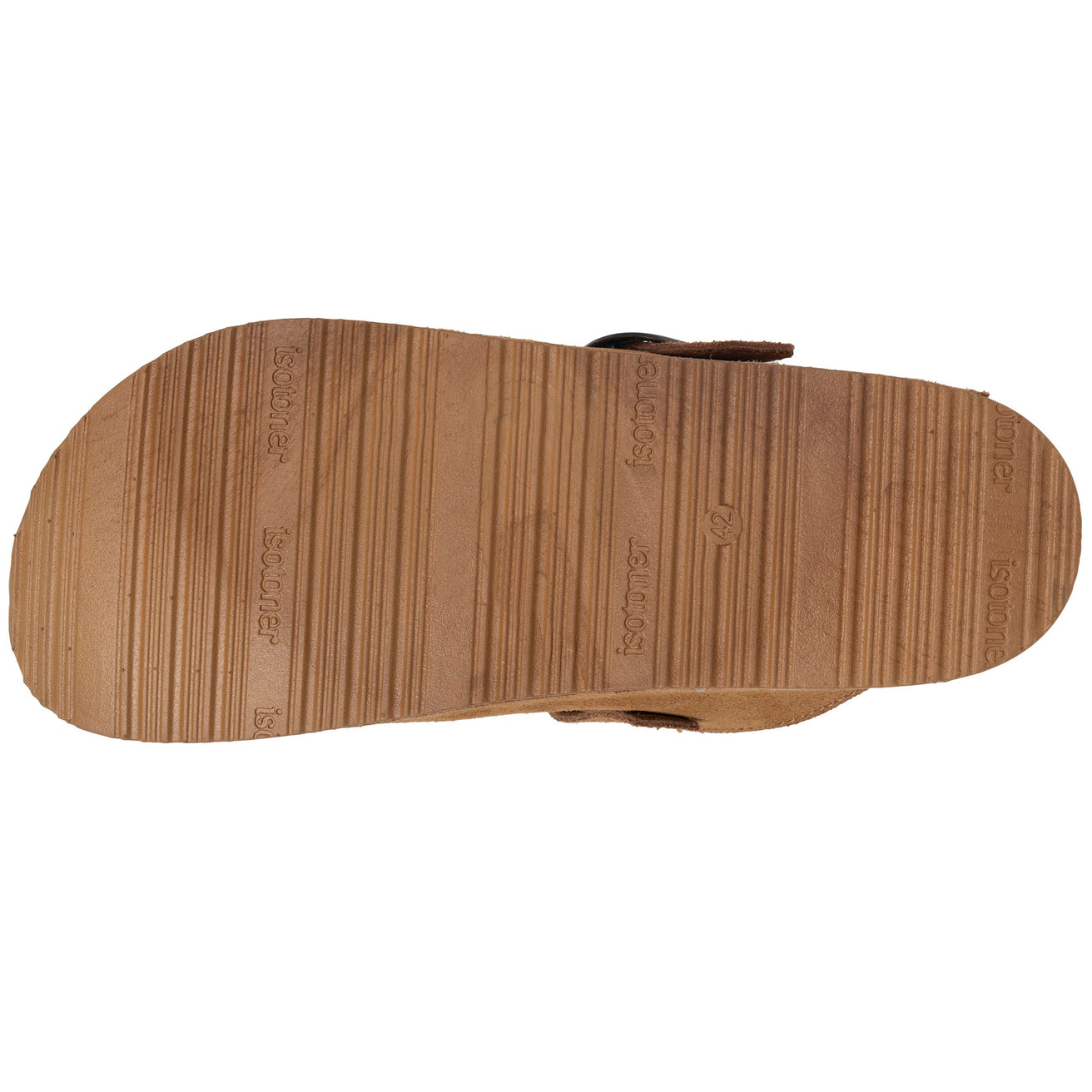 Zuecos mules Hombre Camel forrados