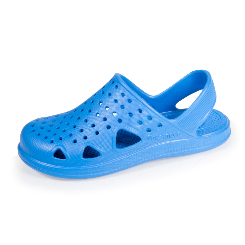 Zuecos para Niños flexibles Azul rey - Isotoner