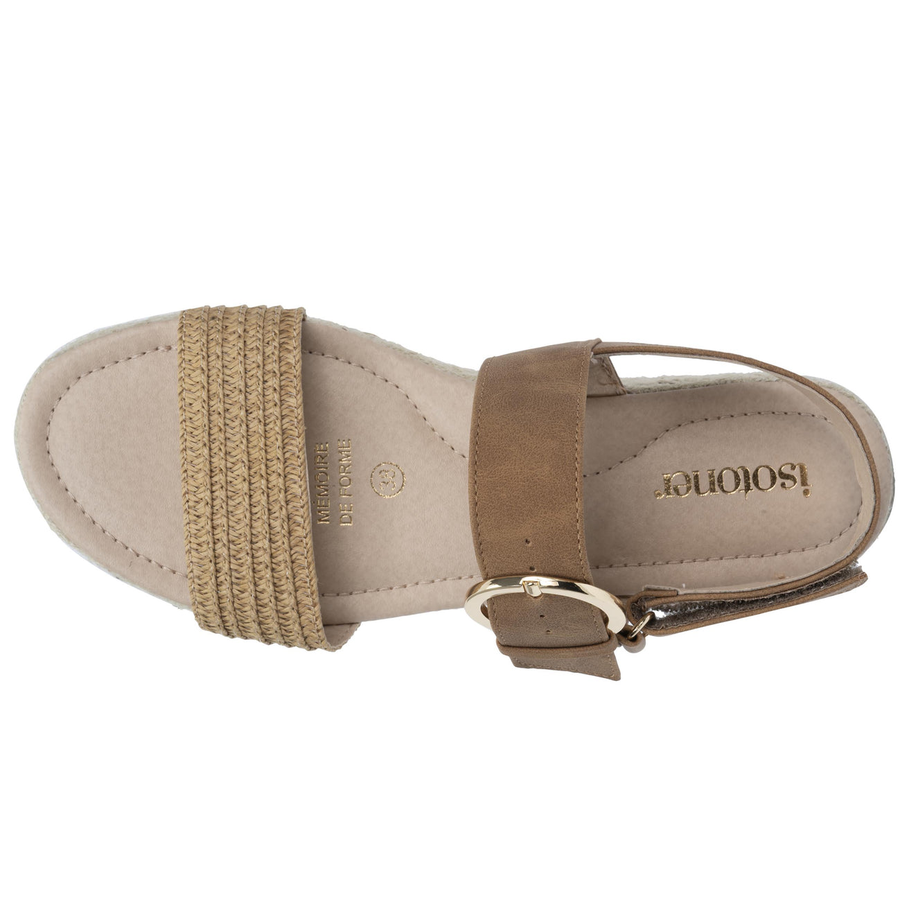 Sandalias Mujer Trenzadas Camel