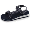 Sandalias Mujer sport tacón Negro marine - Isotoner