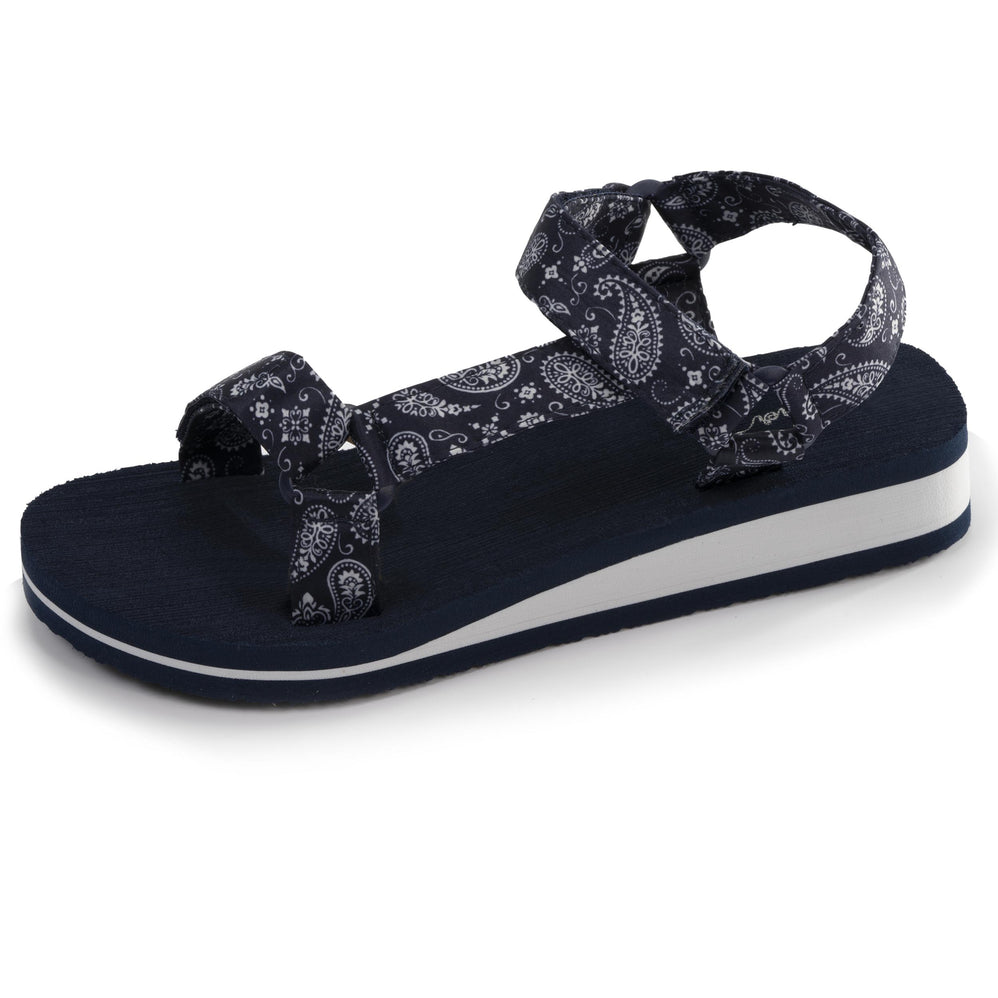 Sandalias Mujer sport tacón Marino - Isotoner