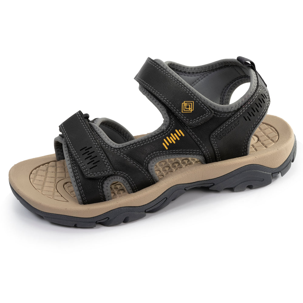Sandalias Hombre Sport Gris - Isotoner