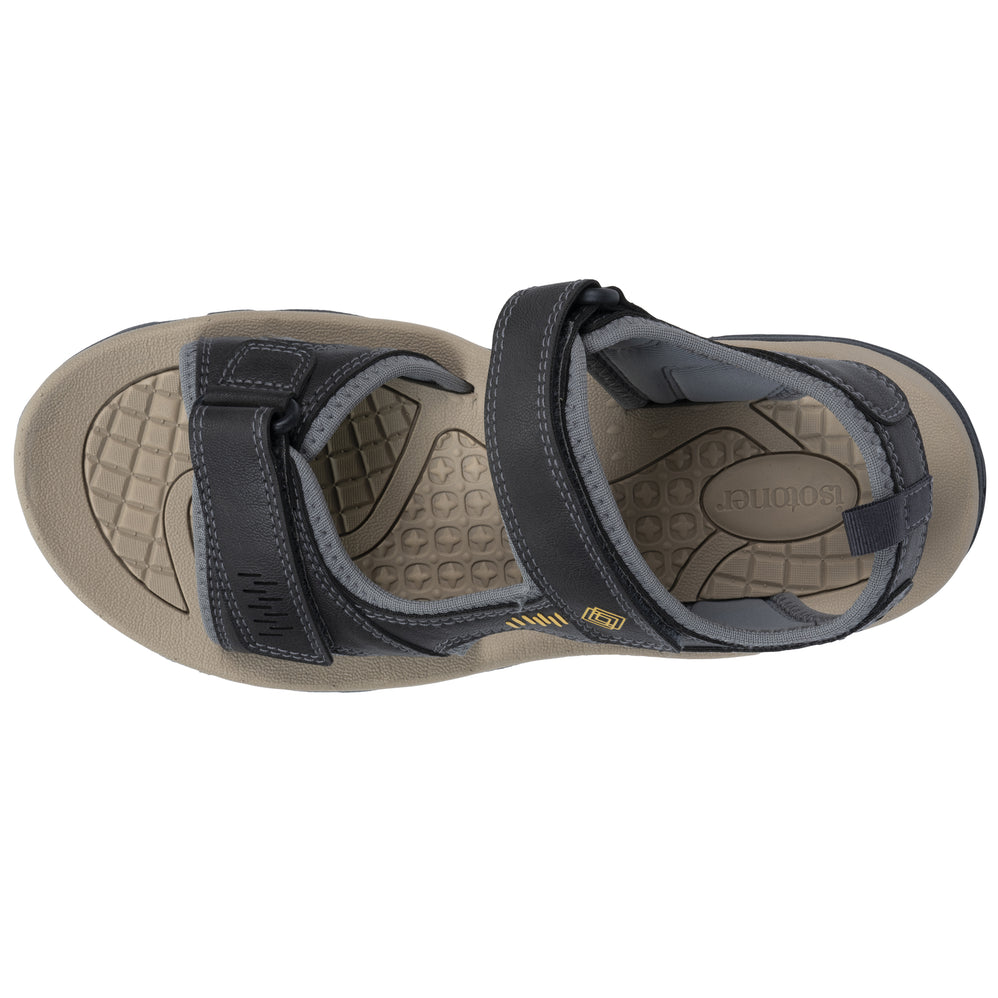 Sandalias Hombre Sport Gris - Isotoner