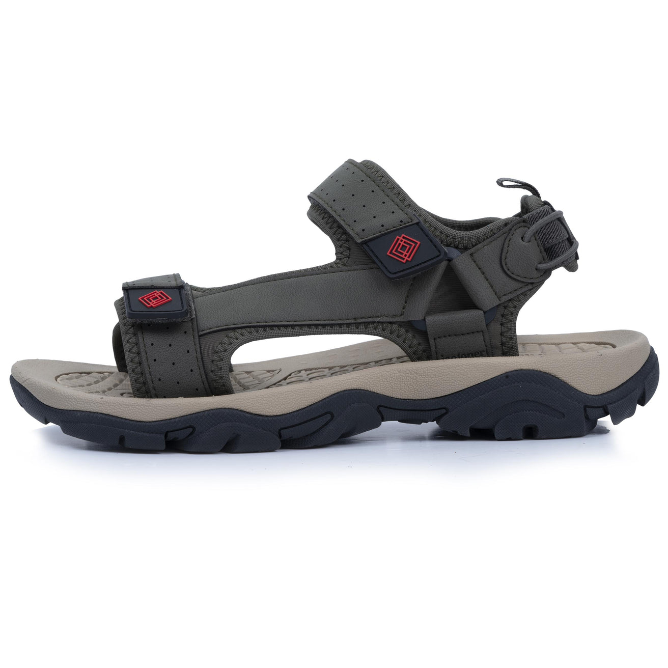 Sandalias Hombre Sport Caqui