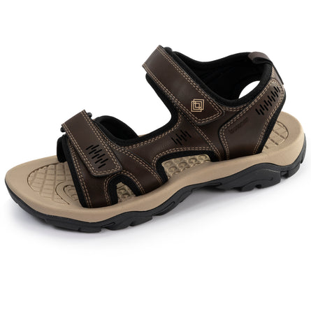 Sandalias Hombre Sport Marrón - Isotoner