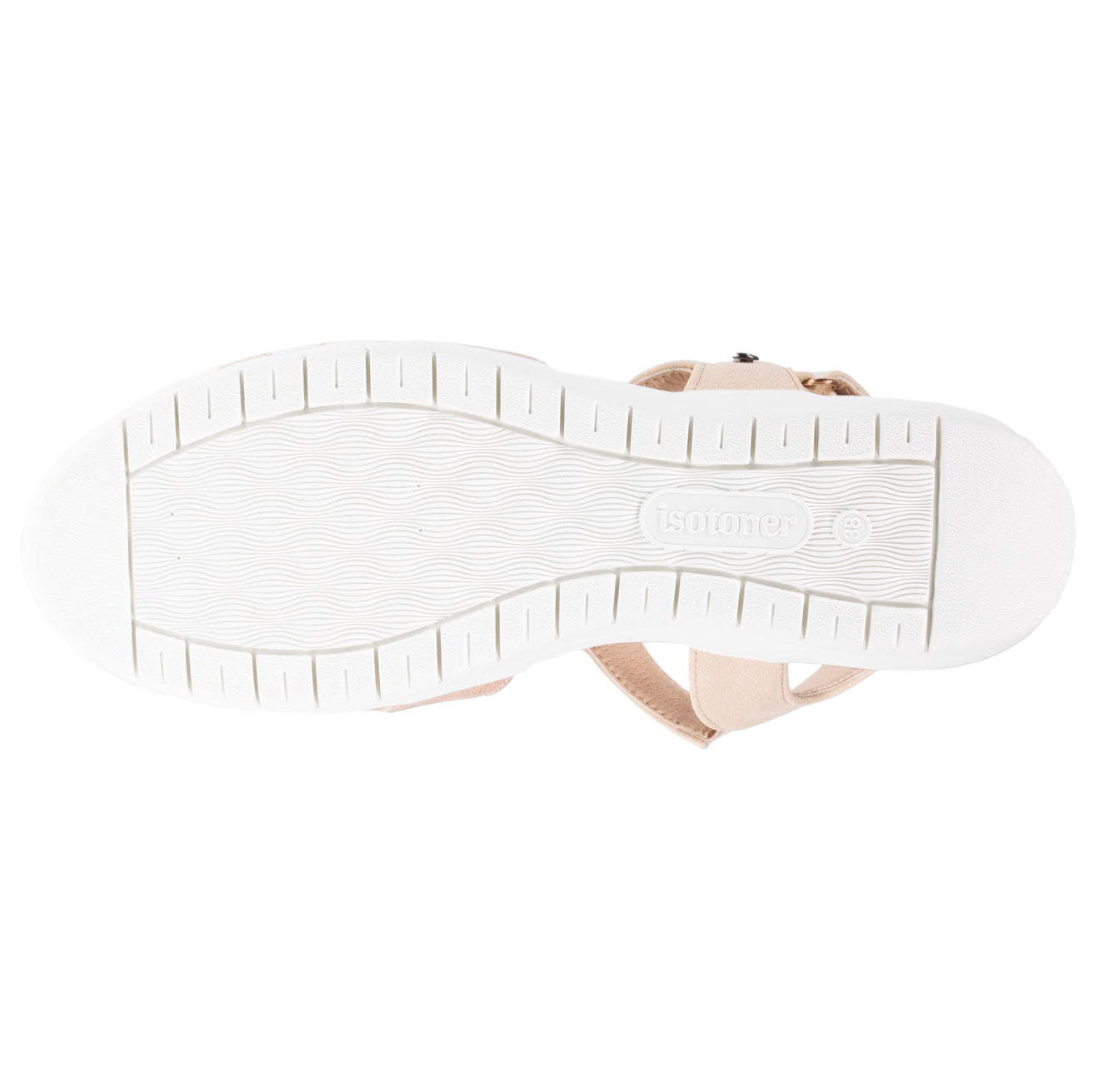Sandalias Mujer CONFORT PLUS superior de pedrería Camel