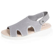 Sandalias Mujer CONFORT PLUS Gris Lurex