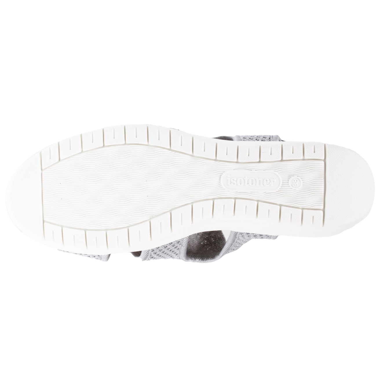 Sandalias Mujer CONFORT PLUS Gris Lurex