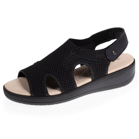 Sandalias Mujer CONFORT PLUS Negro - Isotoner