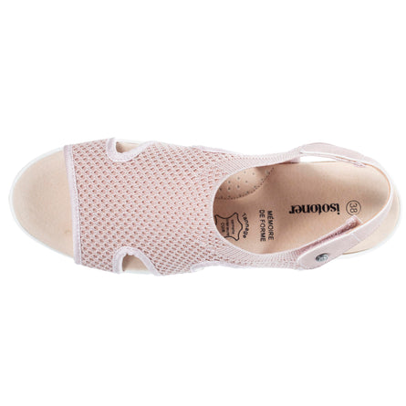 Sandalias Mujer CONFORT PLUS Rosa Polvo - Isotoner