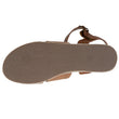 Sandalias Mujer suela plataforma cuerda Camel