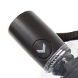 Paraguas Transparente PVC/Negro