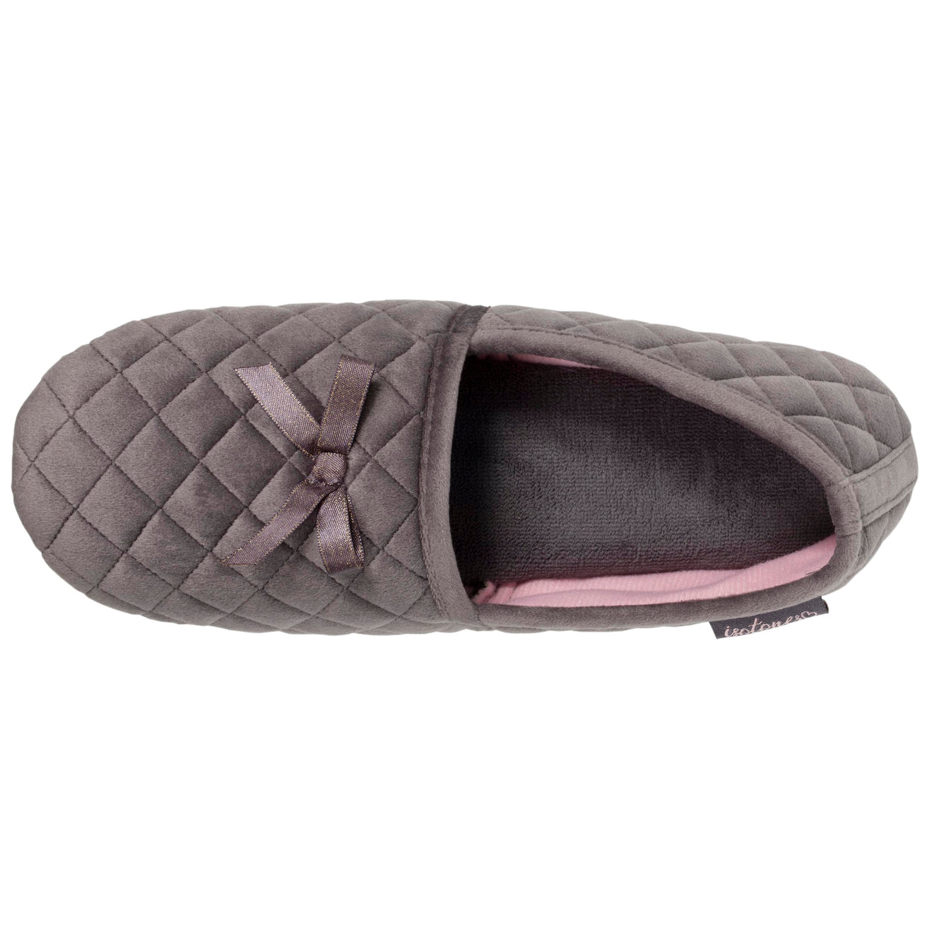 Zapatillas de casa slippers Mujer 3D acolchadas Gris oscuras
