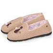 Zapatillas de casa cerradas Mujer Beige