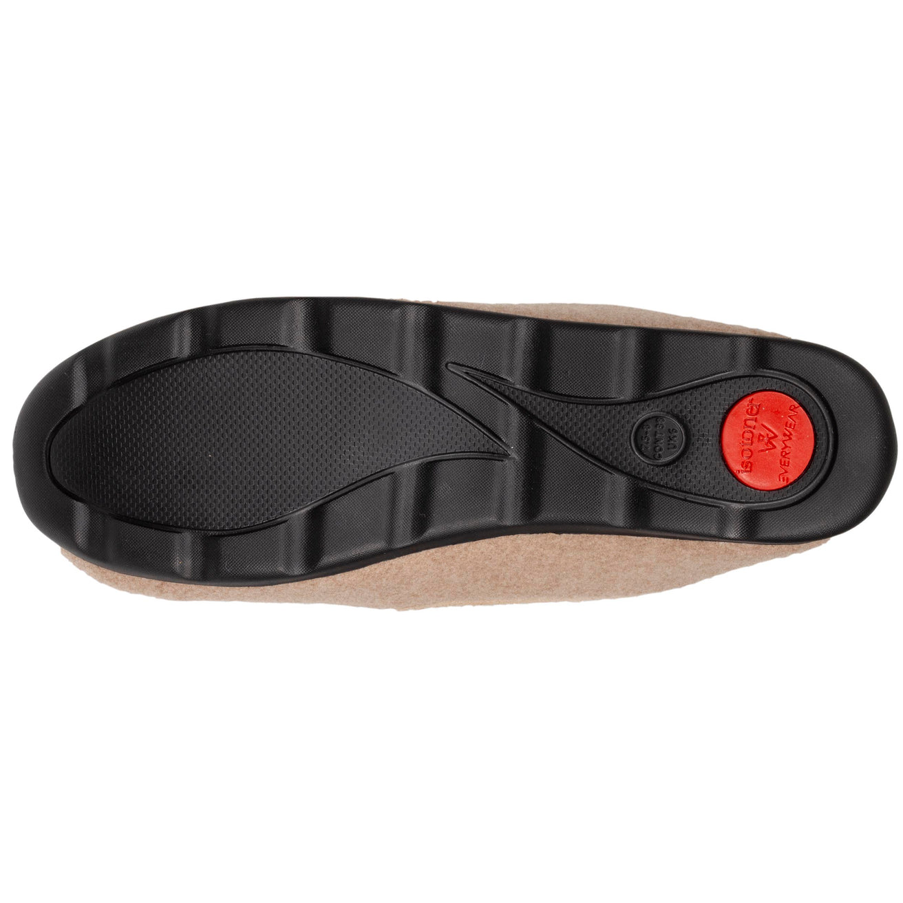 Zapatillas de casa cerradas Mujer Beige
