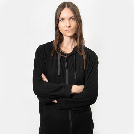 Sudadera con capucha Mujer Negro - Isotoner