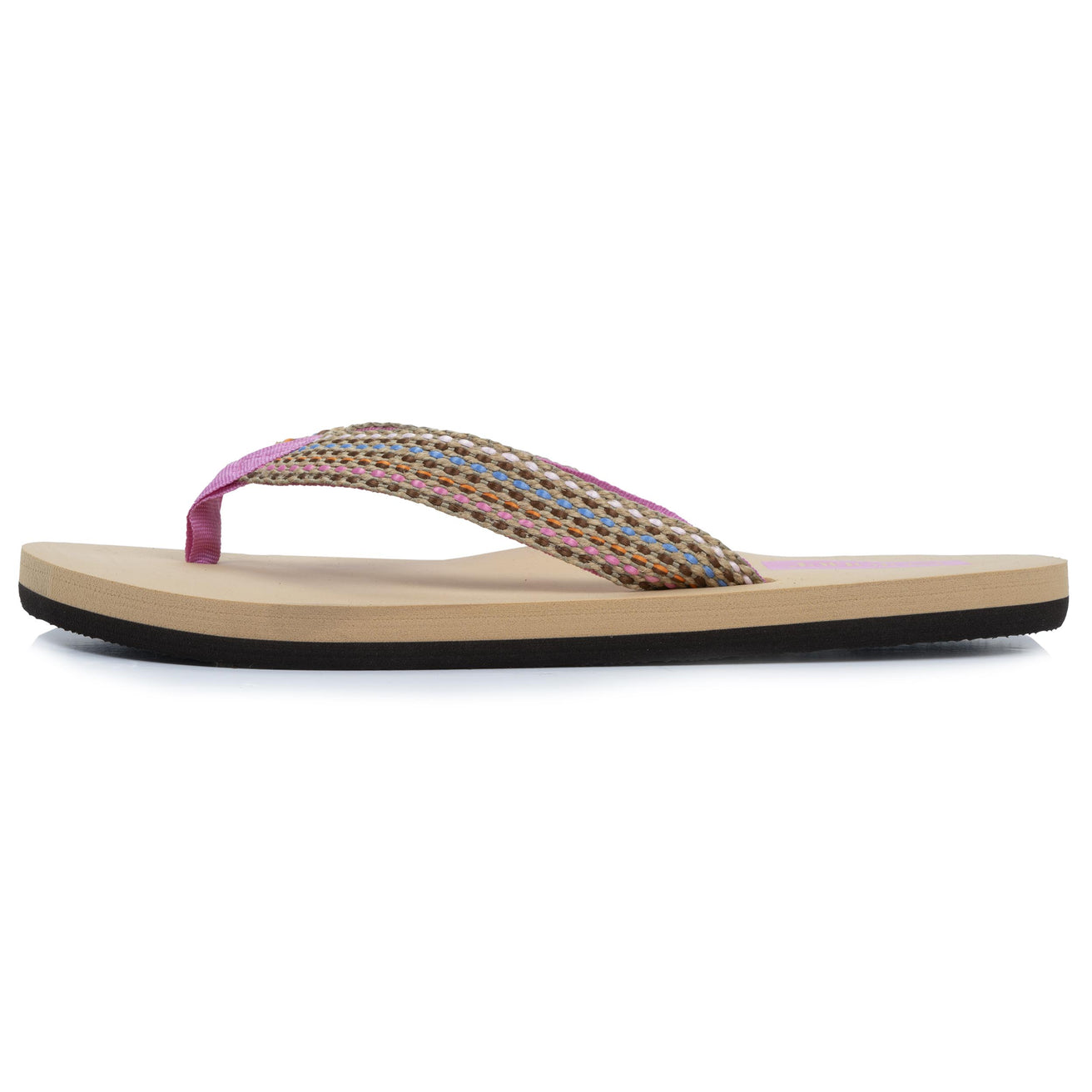 Chanclas Mujer EVERYWEAR™ Beige tallo ancho