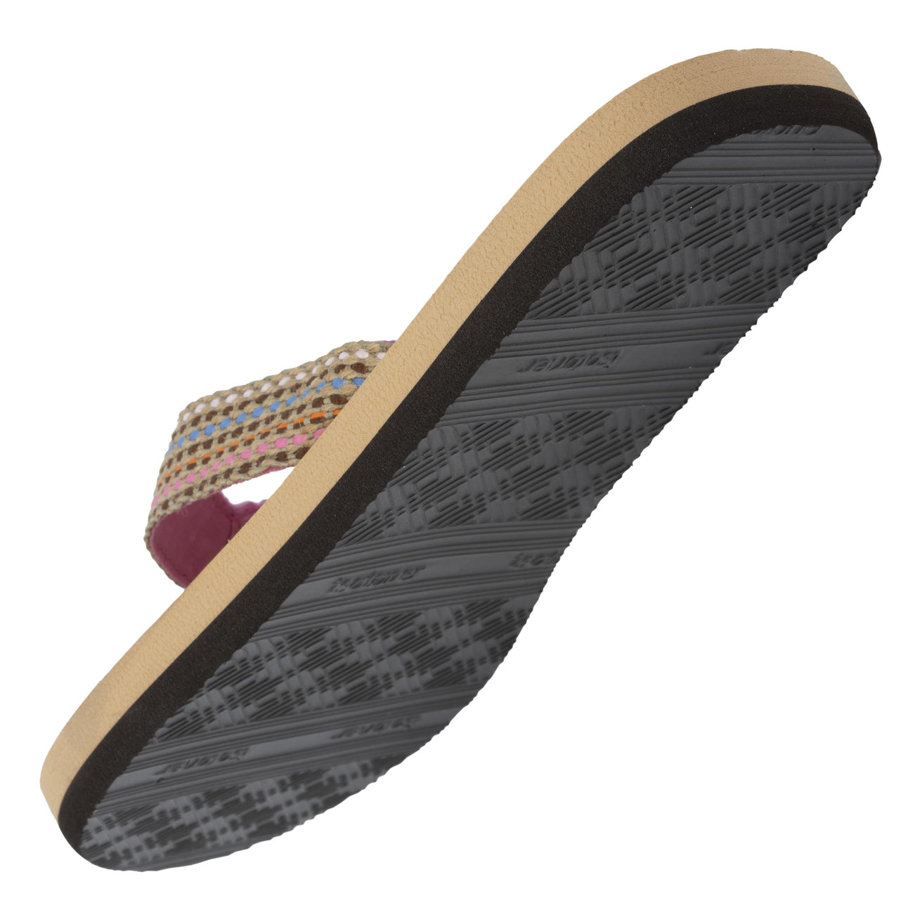 Chanclas Mujer EVERYWEAR™ Beige tallo ancho