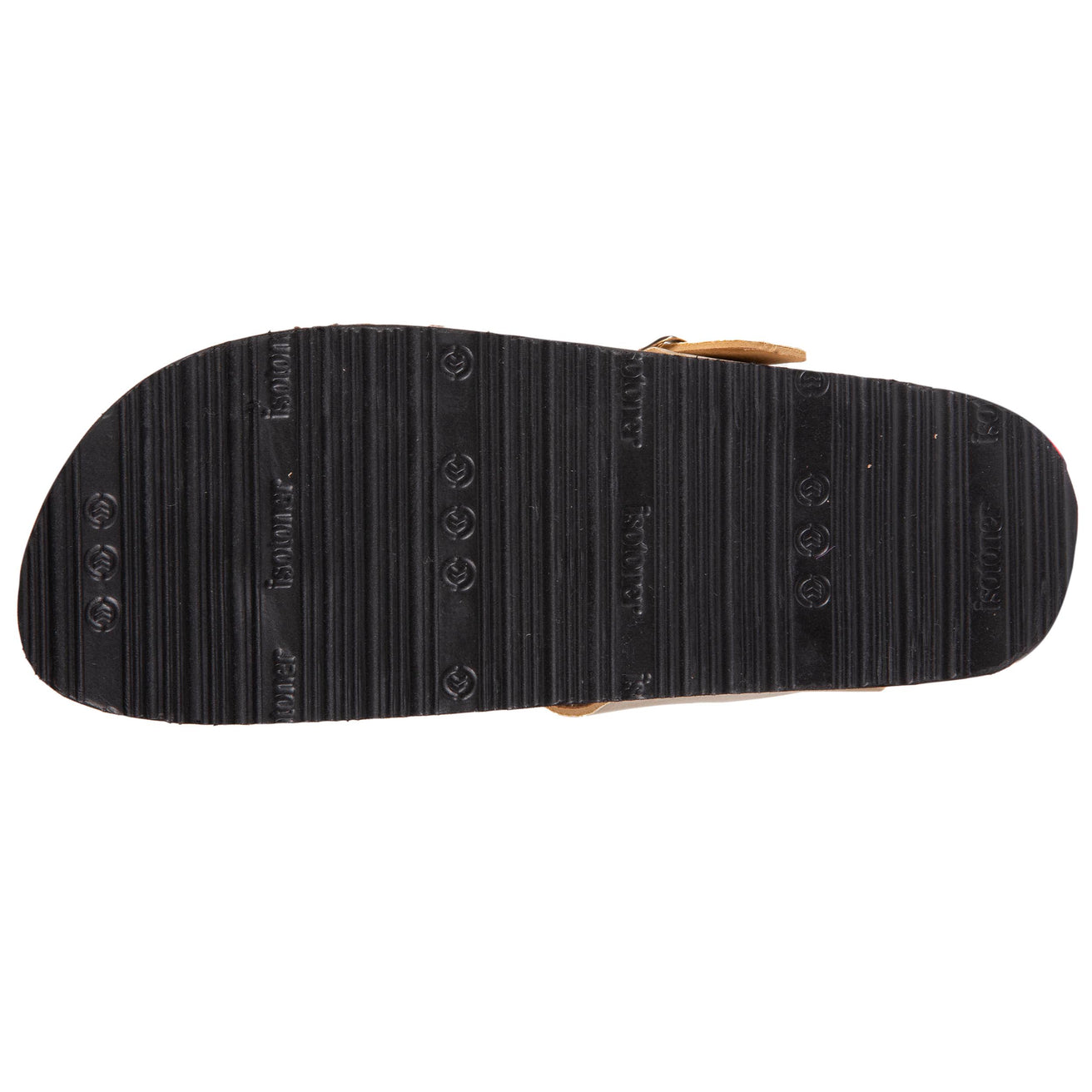 Mules sandalias Mujer Correa dorada
