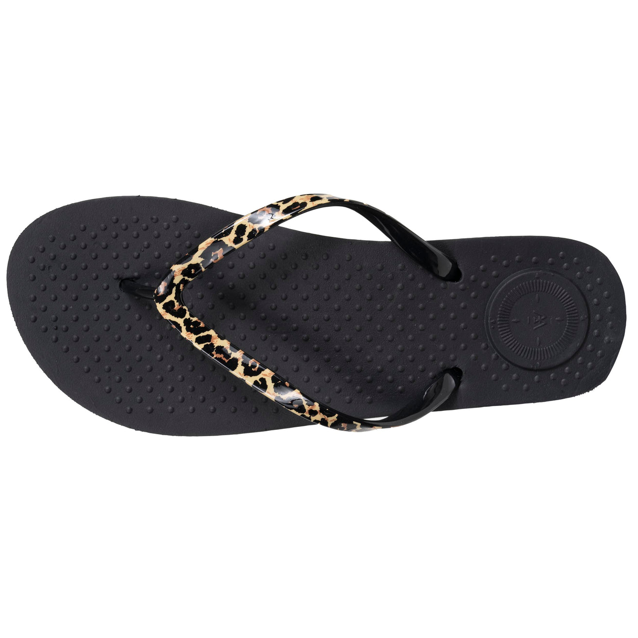 Chanclas Mujer EVERYWEAR™ Negro/leopardo