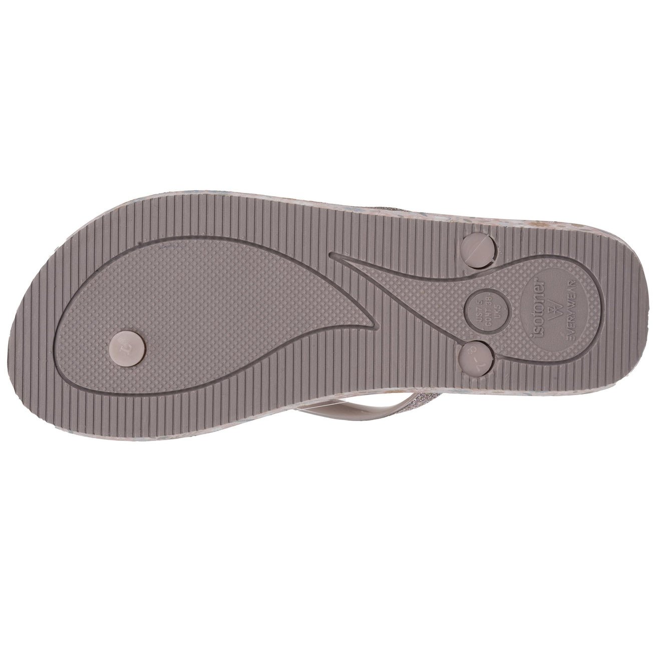 Chanclas Mujer estampado Floral Topo