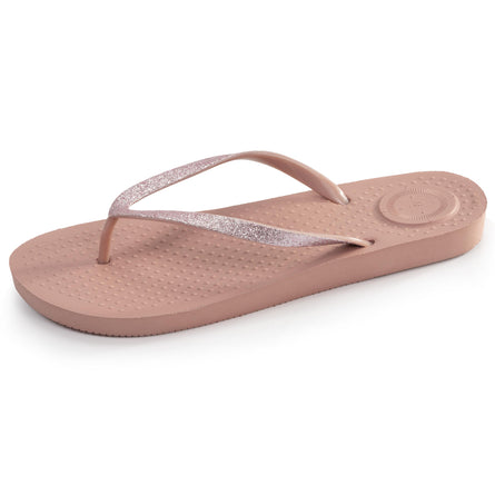 Chanclas Mujer lisas Rosa - Isotoner