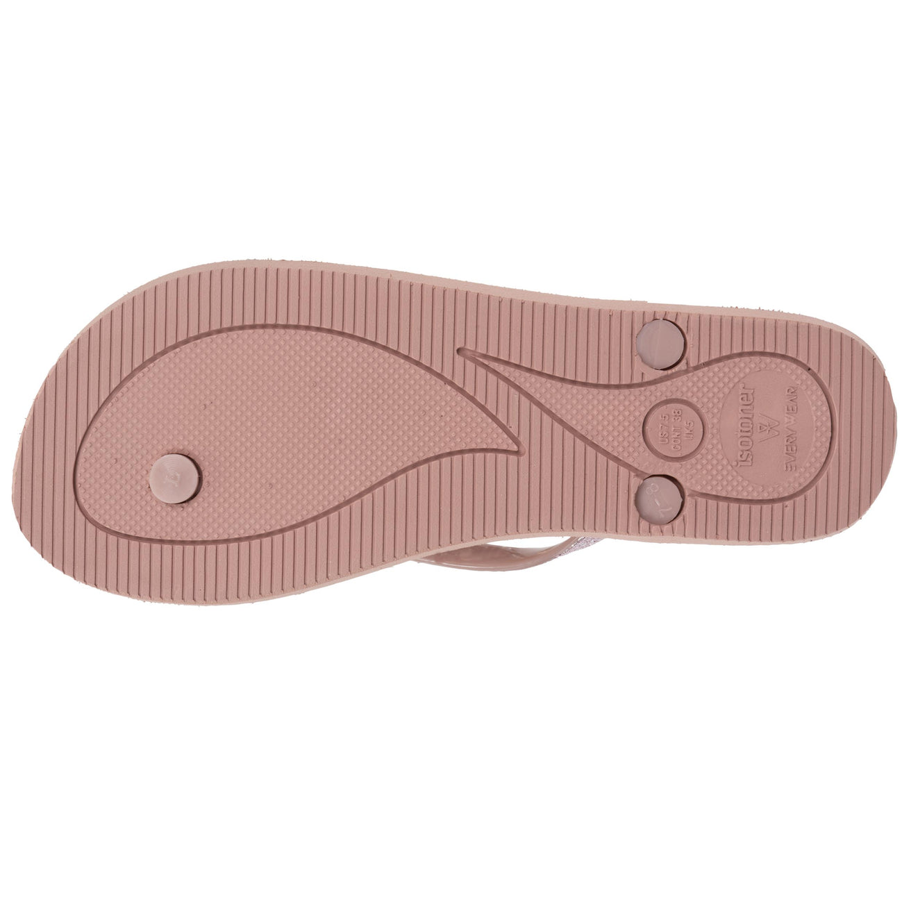Chanclas Mujer lisas Rosa