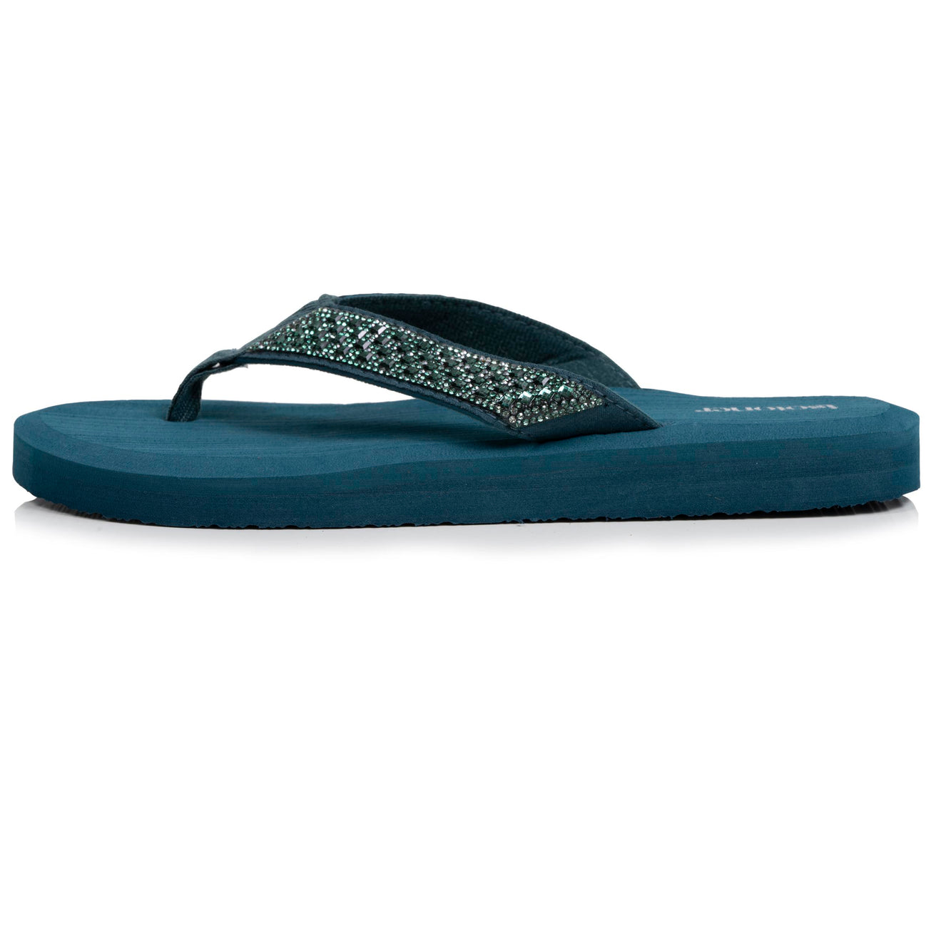 Chanclas Mujer yoga confort Verde pato