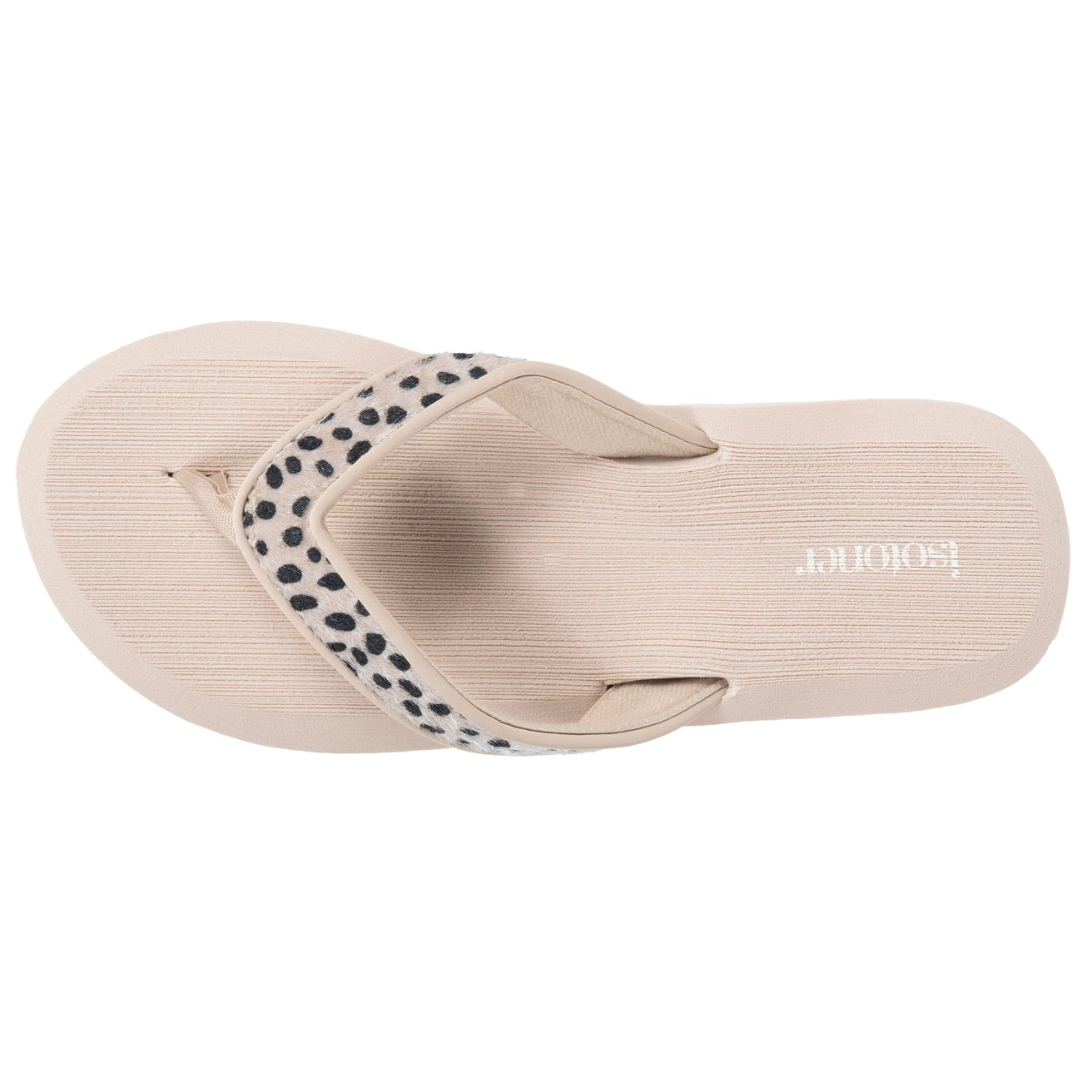 Chanclas Mujer yoga jungle Beige leopardo