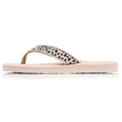 Chanclas Mujer yoga jungle Beige leopardo